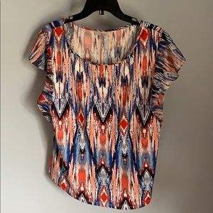 Roz & Ali Ladies Multi Color Blouse